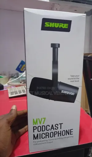 Shure Mv7 Podcast Microphone