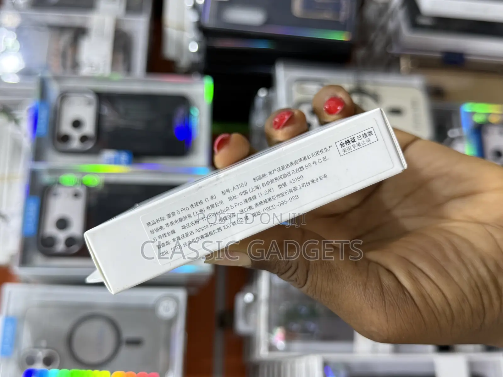 Apple Thunderbolt 5 (Usb‐C) Pro Cable