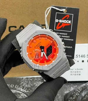 G-Shock Digital and Analog Silicone Strap for Guys Quality Grade