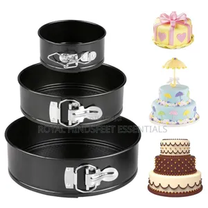 3in1 Aluminium Cake Mould