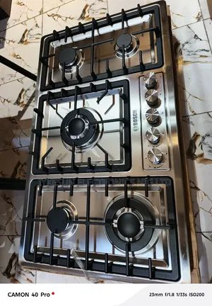 Quality Bosch Built-in 90cm 5 Burners Stainless Steel Gas Cooker Hob