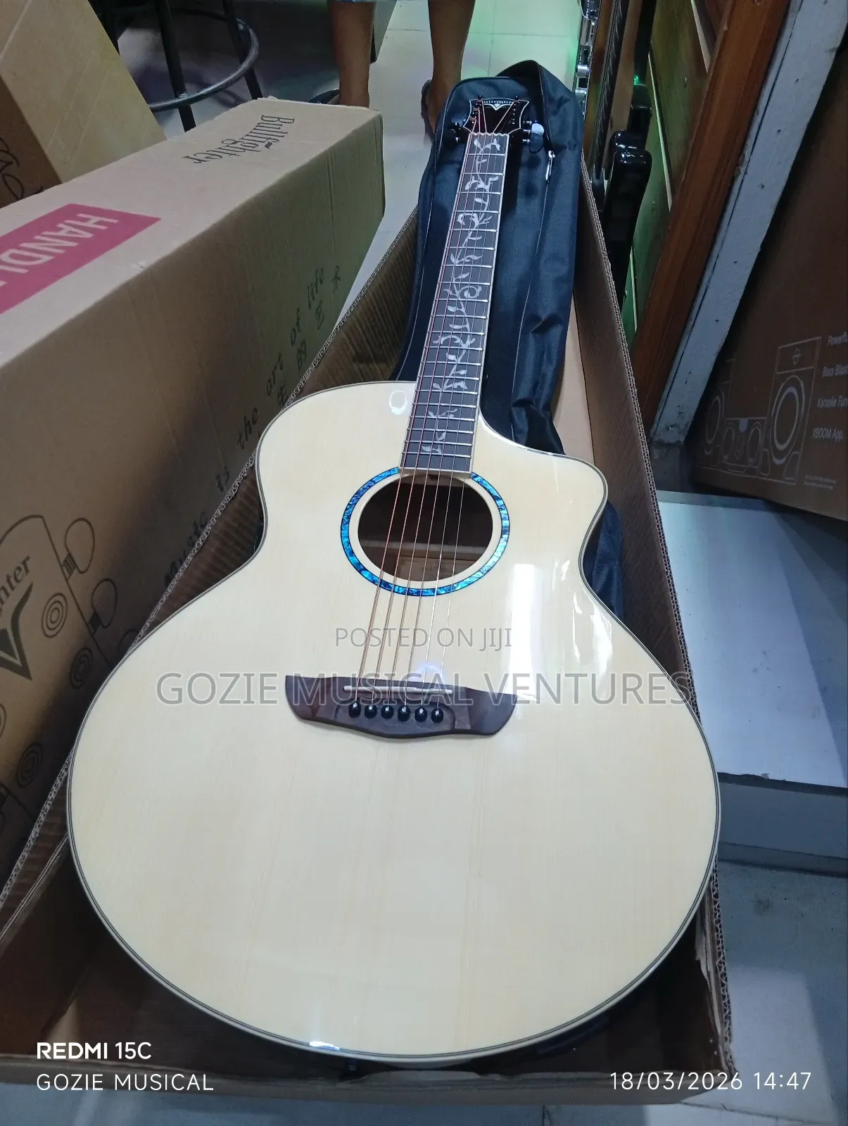 Bullfighter Semi Acoustic Guitar