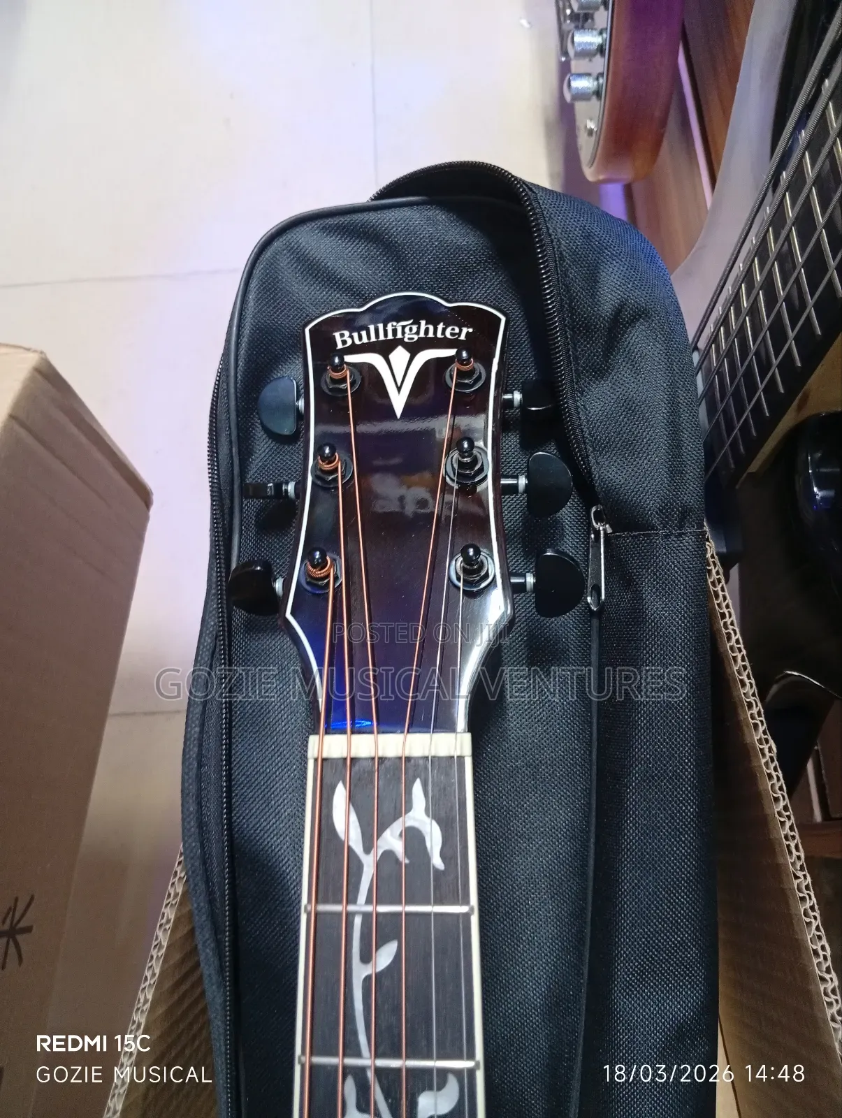 Bullfighter Semi Acoustic Guitar