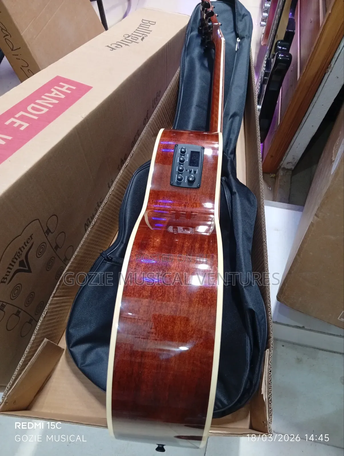 Bullfighter Semi Acoustic Guitar