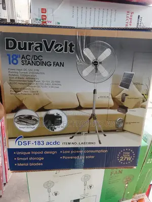 18 Inches Ac and Dc Duravolt Standing Fan Is Available