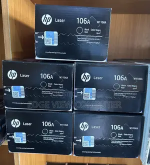 Hp 106a Black Original Laser Toner Cartridge (W1106a)