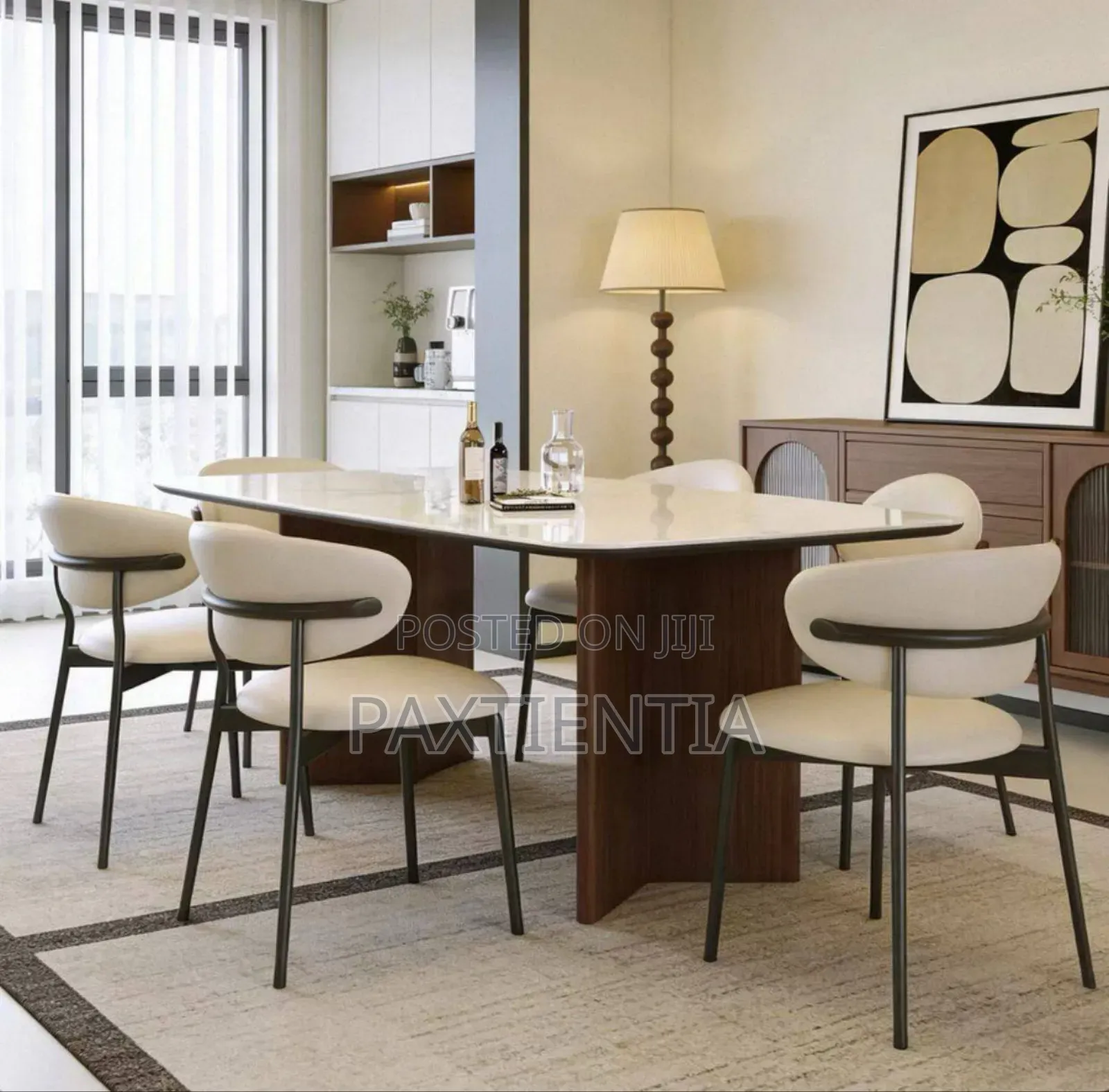 Marble Top Dining Table With Seats
