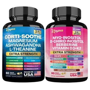 Zoyava Myo-Inositol and Corti-Soothe Supplement
