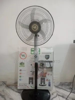 SPL 16-Inch Solar Rechargeable Fan