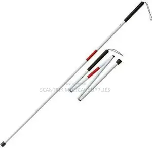 Blind Walking Stick With Reflective Tape