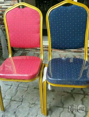 Red and Blue Banquet Chairs