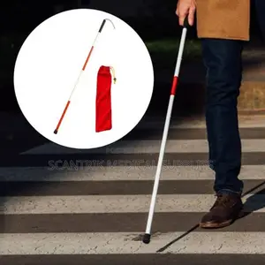 Collapsible Blind Cane With Anti-Slip Rubber Tip