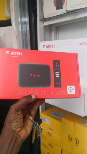 Airtel Android Smart Tv Box With Built-in Wifi Router