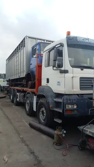 Man Tga 12 Tyres Flat Body 6 Cylinder D20 Common Rail Engine