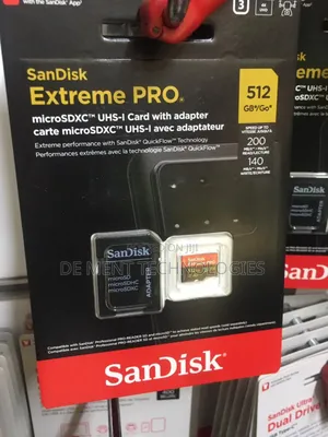 Sandisk 512gb Extreme Pro Micro Sd Card