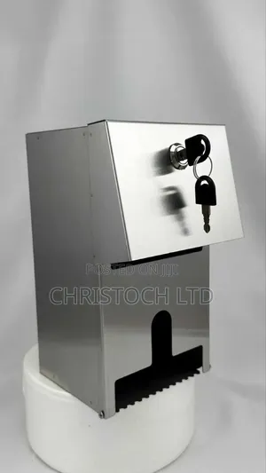 Tissue Paper Holder With Key Lock