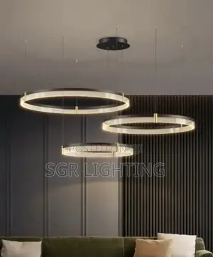 Modern Ring Acrylic Chandelier