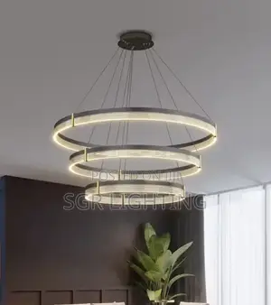 Modern Ring Acrylic Chandelier