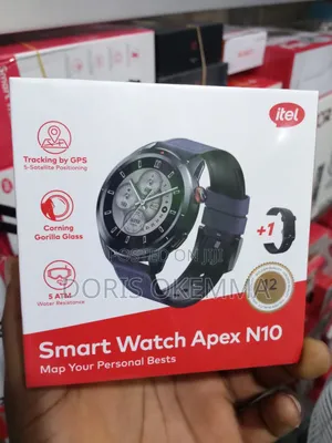 Itel Smart Watch Apex N10 – GPS Tracking, 5atm Water Resistant