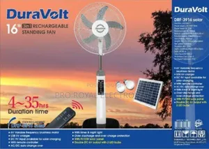 Duravolt Rechargeable Fan