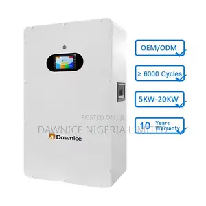 10kwh 51.2v 205ah Dawnice Wall-Mounted Lithium Battery
