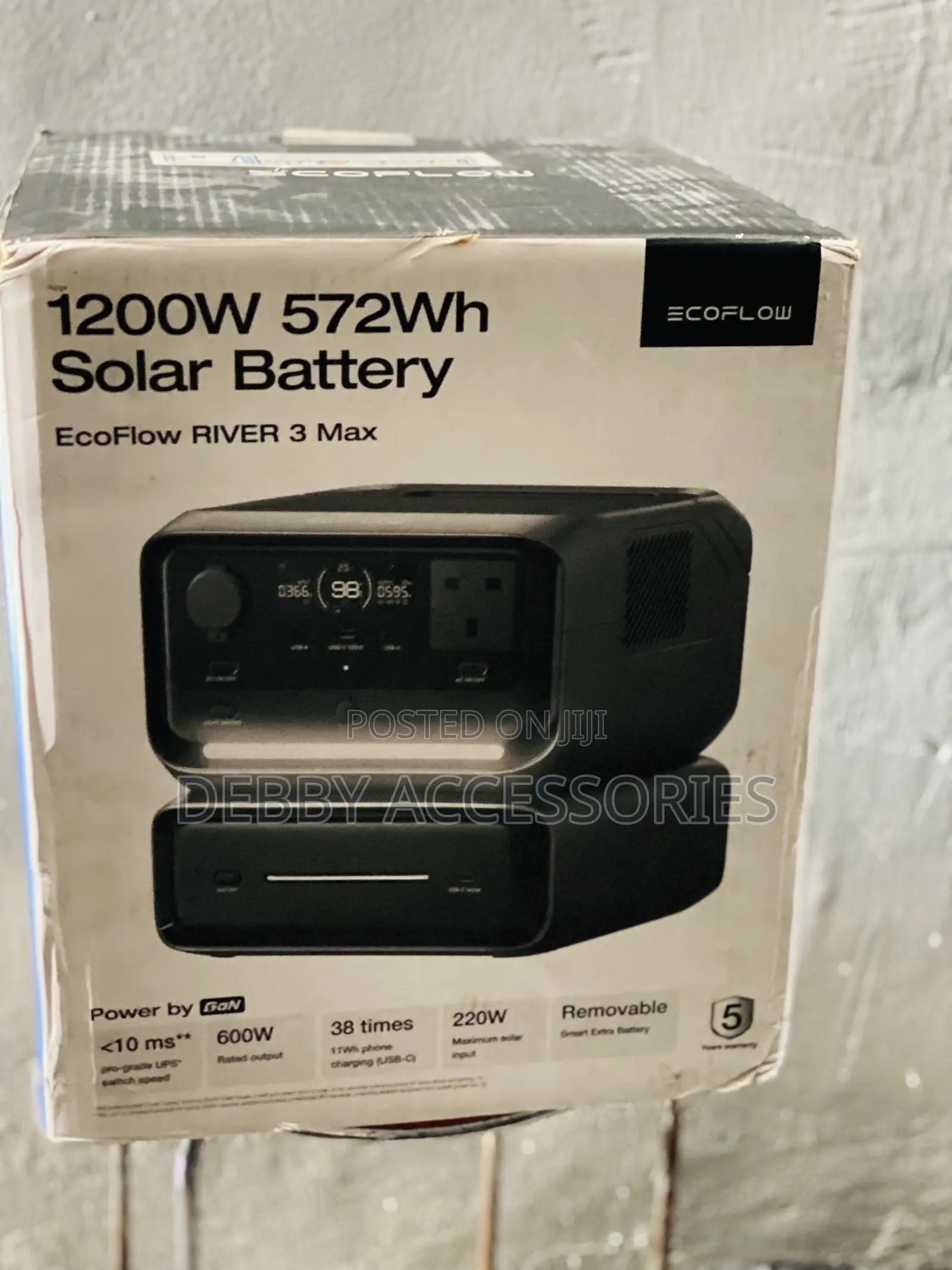 Ecoflow River 3 Max Solar Generator