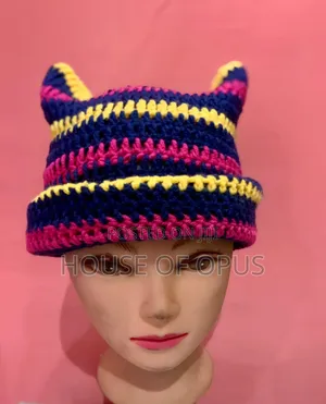 Crochet Cat Beanie
