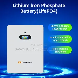Dawnice 10kwh Wall Battery 51.2v 205ah for Solar System