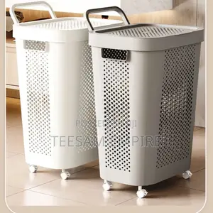 Laundry Basket With Wheels