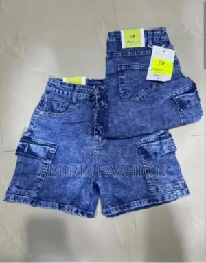 Cargo Short Jeans For Ladies