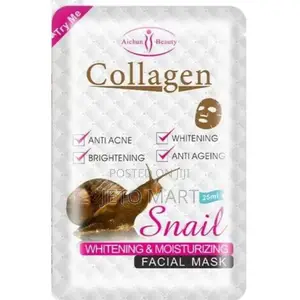 Aichun Beauty Collagen Snail Whitening Moisturising Facial Mask -25ml