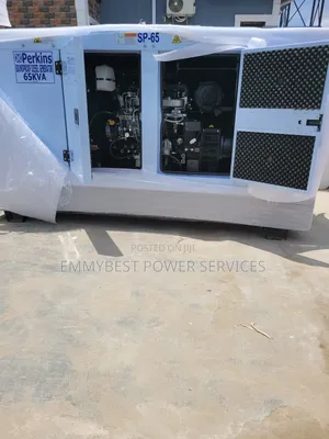 Reliable Power, Minimal Noise 65kva Perkins Generator