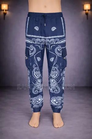 African Lion Cargo Trousers [Navy Blue]