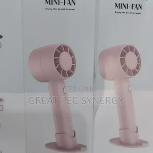Handheld T-10 Mini Fan - Rechargeable