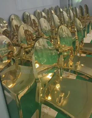 Luxury Gold Vip Event Chairs Available Now