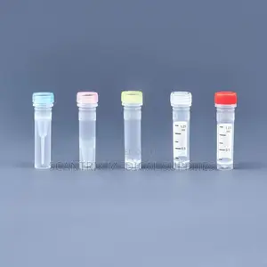 Cryotube With Internal Cap for Efficient Sample Preservation