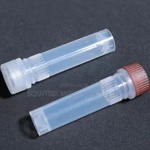 High-Performance Cryotube With Internal Cap for Laboratory Use