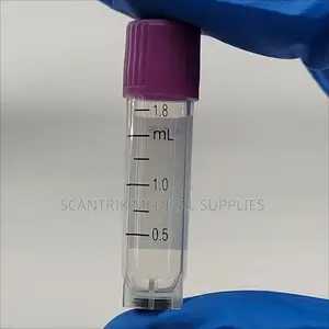 Cryotube With Internal Cap for High-Volume Laboratory Use