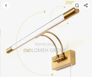 Linear Mirror Light Gold