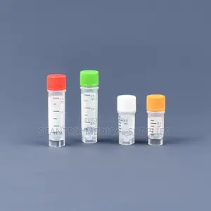 Cryotube With Internal Cap for Precision Laboratory Applications