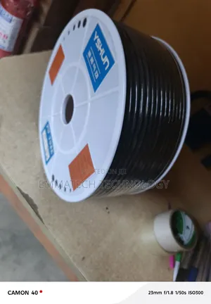 Black 8 Mm Pu Tube Hose