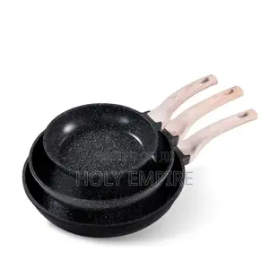 3pcs Set Non Stick Quality Fry Pan 20cm 24cm 28cm