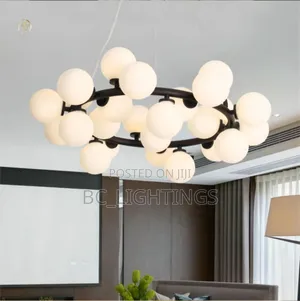 25 Glass Chandelier Light