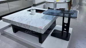 Marble Center Table With Sidestool