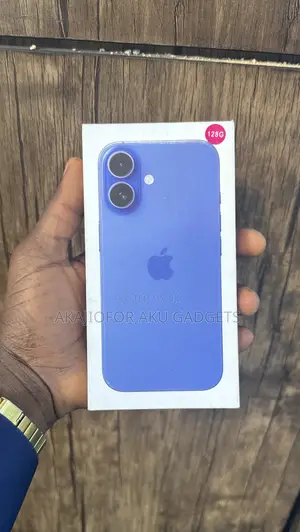 New Apple iPhone 16 128 GB Blue