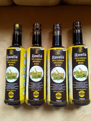 Ravella Ultra Solution Organic Wine By 4 Big Bottles (750ml By 4)