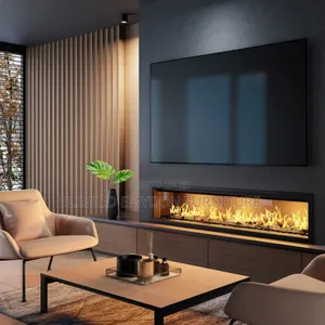Electric Fireplace With Water Vapor 3d