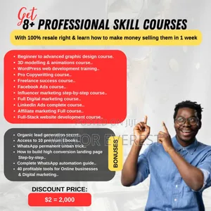 Learn 8+ Professional High-Paying Digital Skills