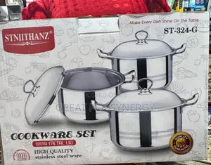 3 Sets Stainless Cookware Set - St 324