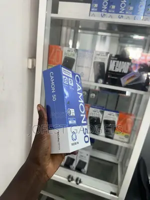New Tecno Camon 50 256 GB Black